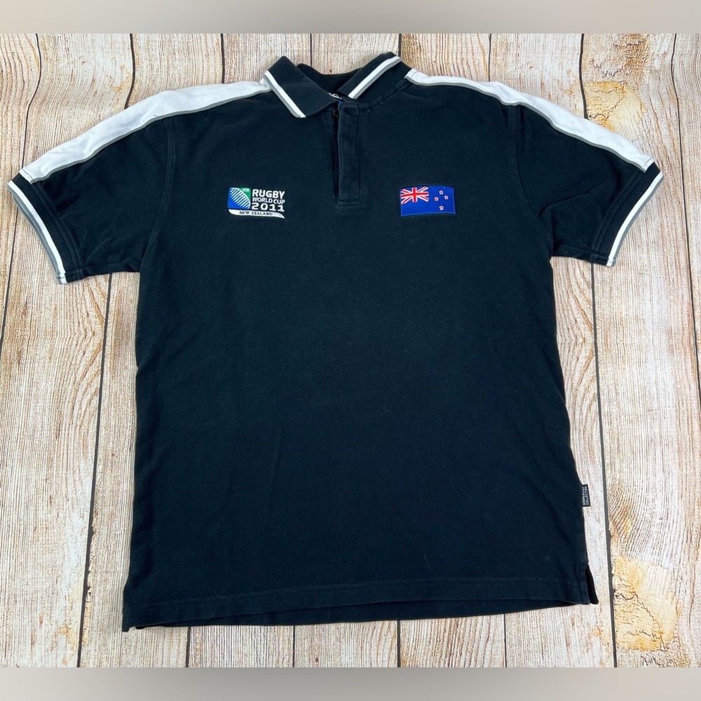 Rugby World Cup 2011 Collection Polo Shirt Size Small New Zealand